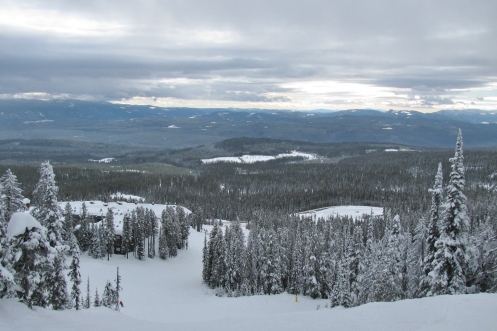 South From Big White